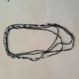 74 inch handmade layering necklace or bracelet